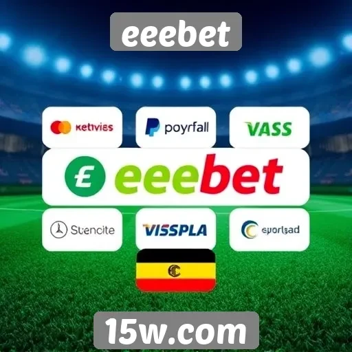 Métodos de pagamento aceitos no eeebet